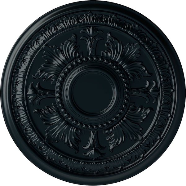 Ekena Millwork Tellson Ceiling Medallion (Fits Canopies up to 6 3/4"), Hnd-Painted Night Shade, 30 5/8"OD x 2 1/2"P CM30TENSF - main